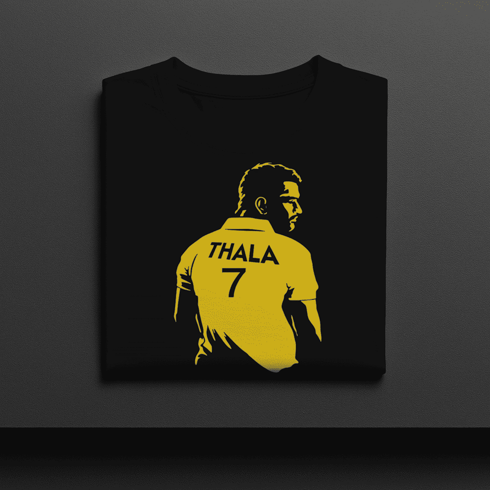 THALA 7 MS DHONI TSHIRT