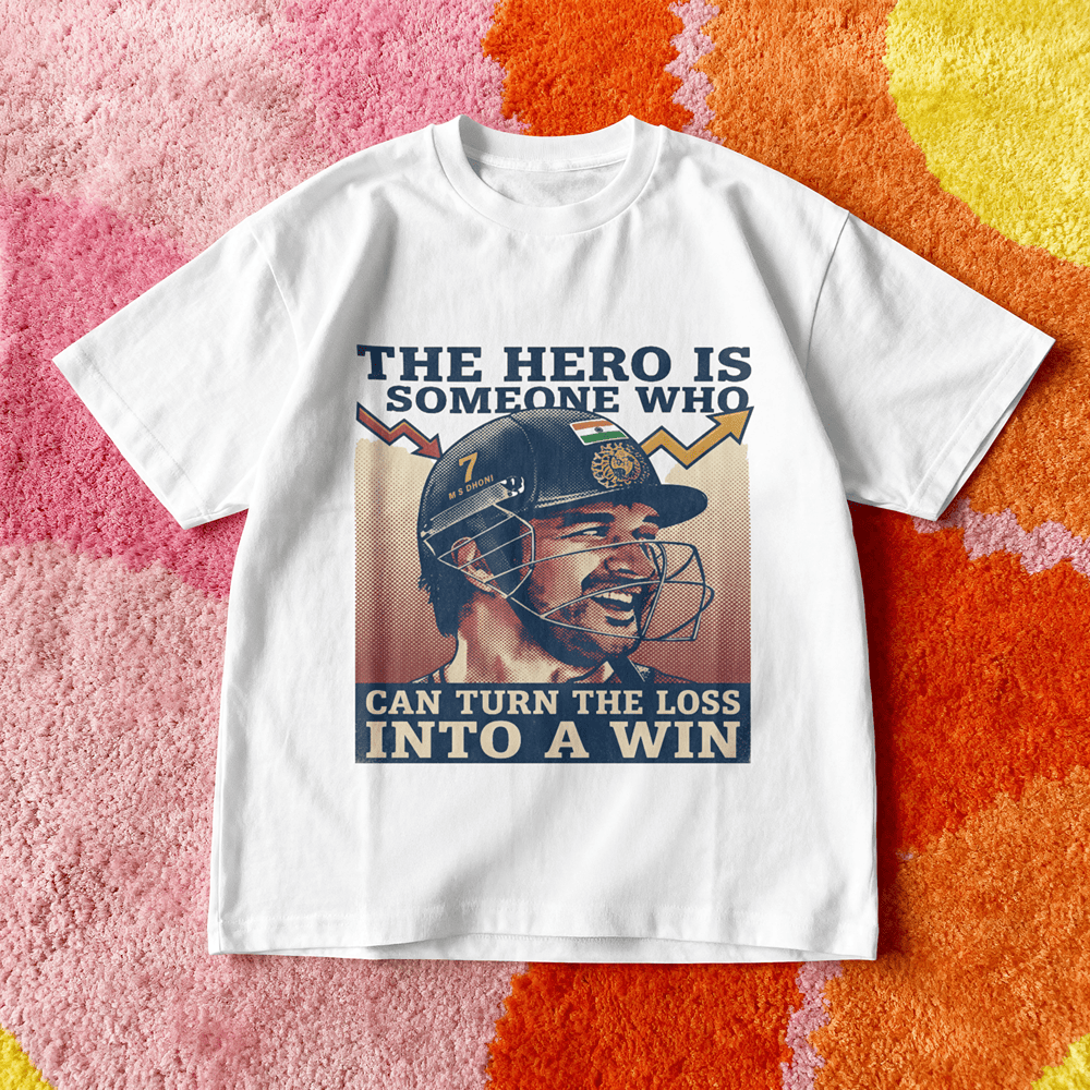 THE HERO IS SOMEONE WHO CAN TURN THE LOSS INTO A WIN
