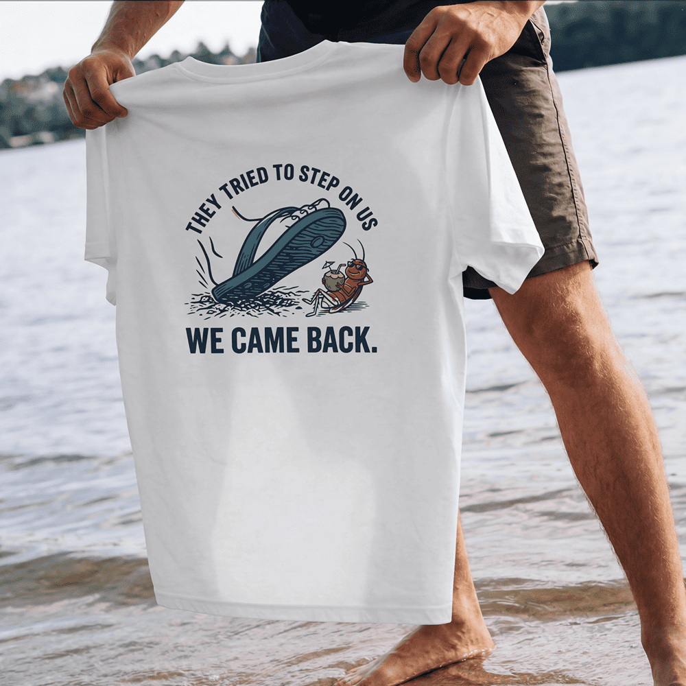 COCKROACH JANTA PARTY STRUGGLE OVERSIZE TSHIRT