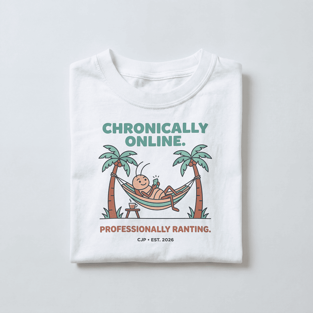 COCKROACH JANTA PARTY TSHIRT