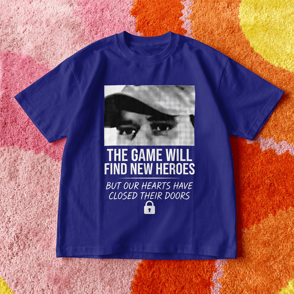 THE GAME WILL FIND NEW HEROES MS DHONI TSHIRT