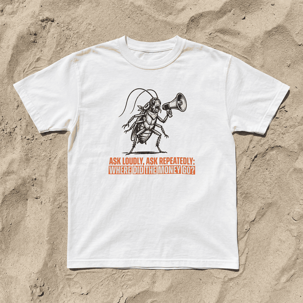 COCKROACH JANTA PARTY TSHIRT