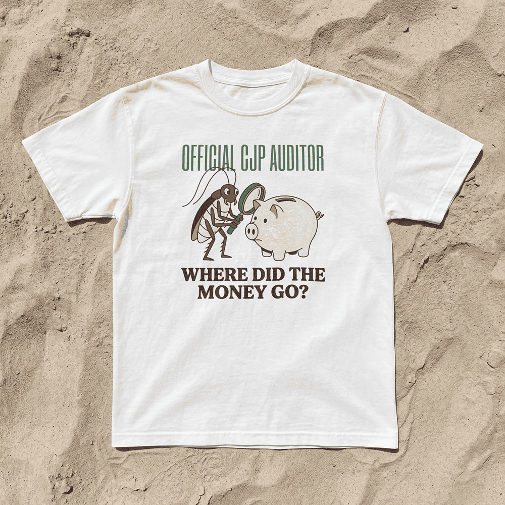 COCKROACH JANTA PARTY TSHIRT