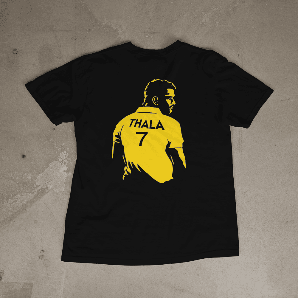 THALA 7 MS DHONI TSHIRT