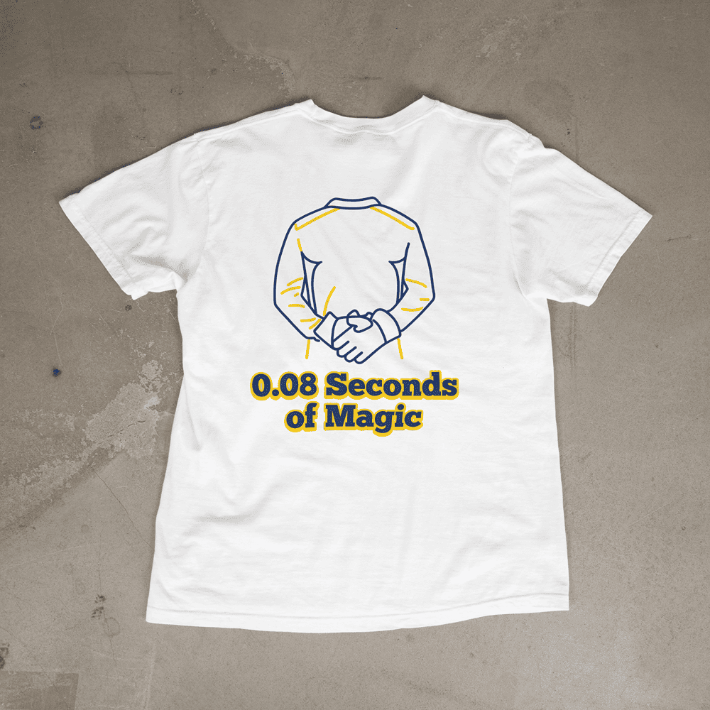 0.08 SECONDS OF MAGIC MS DHONI TSHIRT
