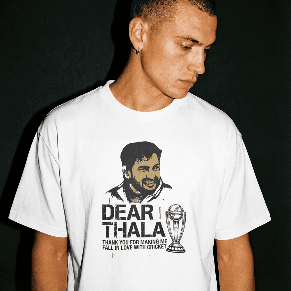 DEAR THALA MS DHONI TSHIRT
