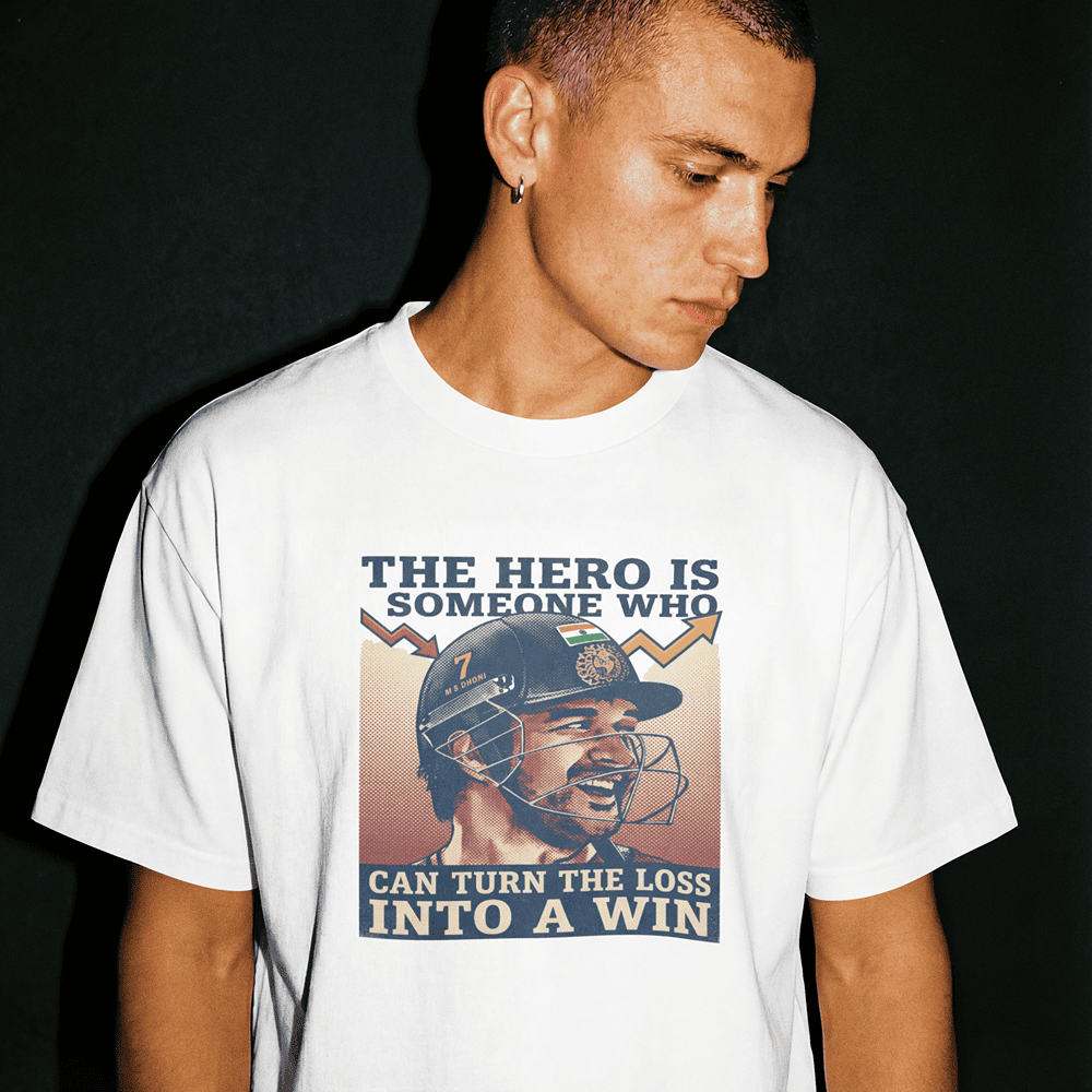 THE HERO IS SOMEONE WHO CAN TURN THE LOSS INTO A WIN