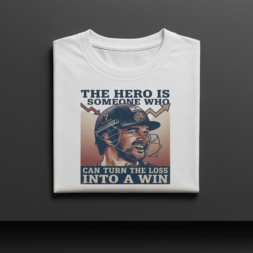 THE HERO IS SOMEONE WHO CAN TURN THE LOSS INTO A WIN