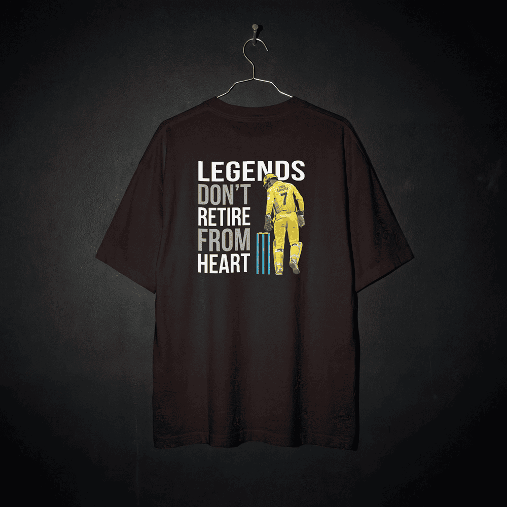 MS DHONI CLASSIC FAN TSHIRT