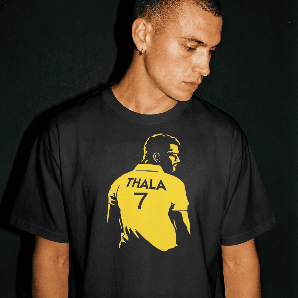 THALA 7 MS DHONI TSHIRT