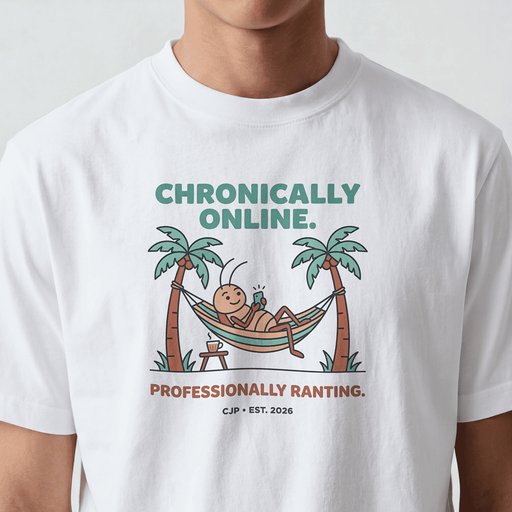 COCKROACH JANTA PARTY TSHIRT