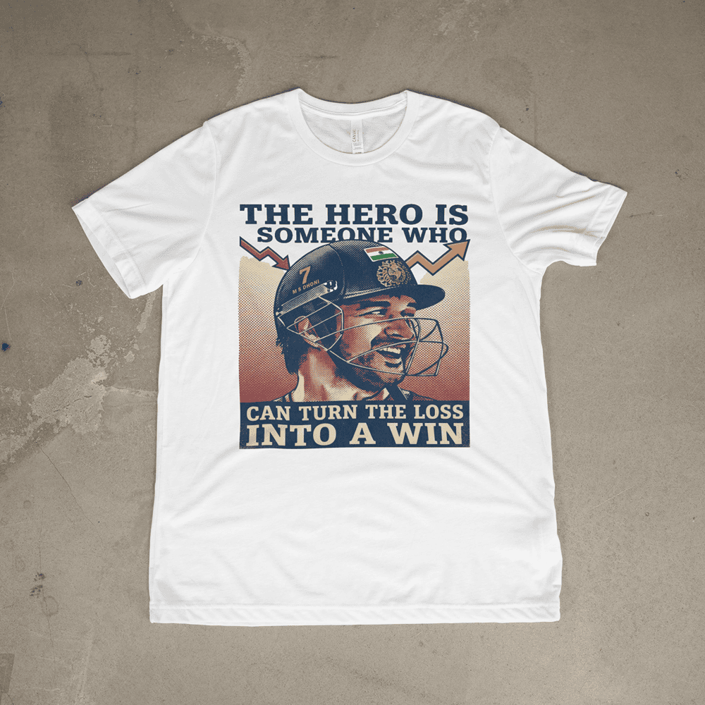 THE HERO IS SOMEONE WHO CAN TURN THE LOSS INTO A WIN