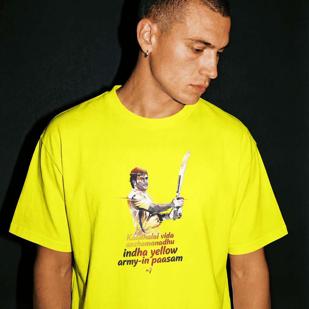 MA DHONI TAMIL VERSION TSHIRT