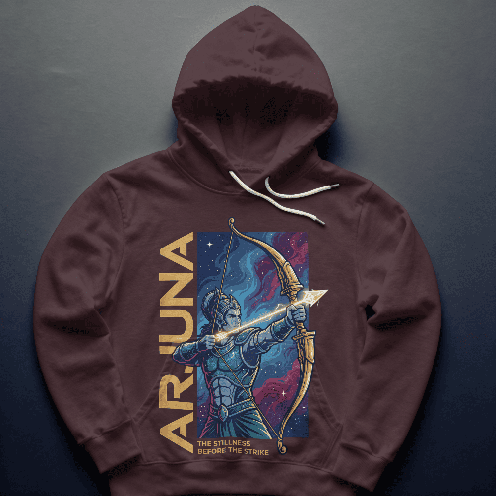 Arjuna Cosmic Archer Heavyweight Hoodie - 300 GSM