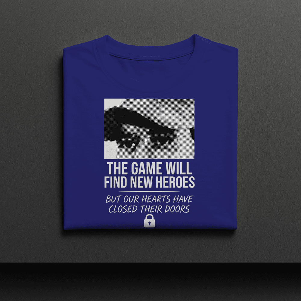THE GAME WILL FIND NEW HEROES MS DHONI TSHIRT