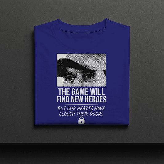 THE GAME WILL FIND NEW HEROES MS DHONI TSHIRT