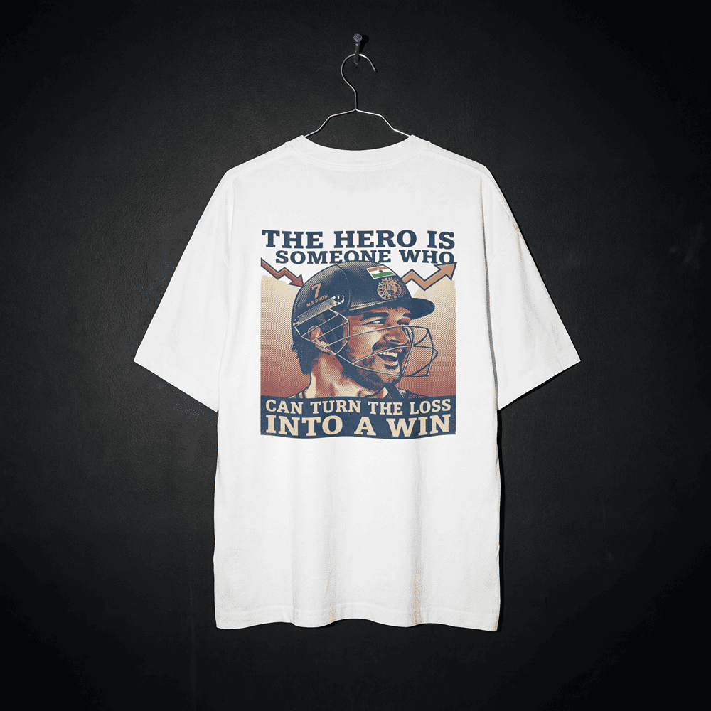 THE HERO IS SOMEONE WHO CAN TURN THE LOSS INTO A WIN