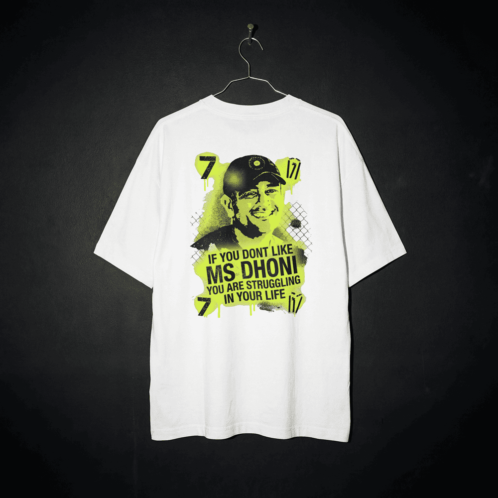 IF YOU DONT LIKE MS DHONI TSHIRT