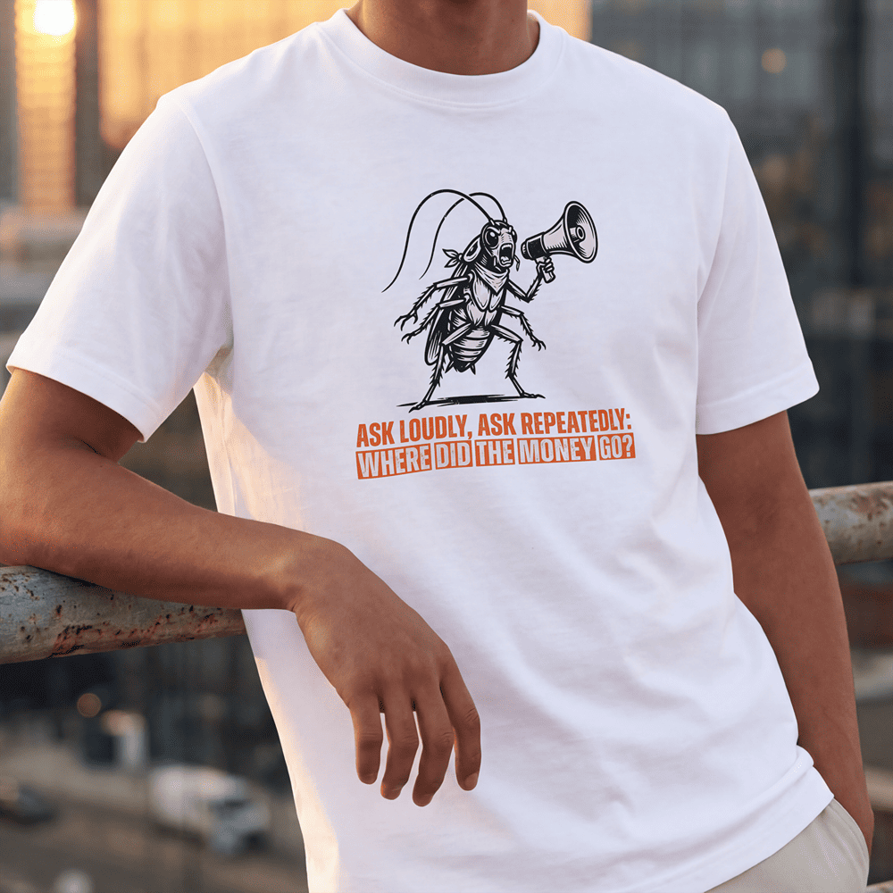 COCKROACH JANTA PARTY TSHIRT