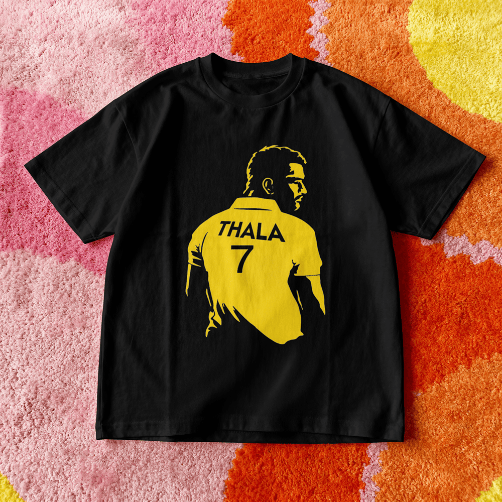 THALA 7 MS DHONI TSHIRT