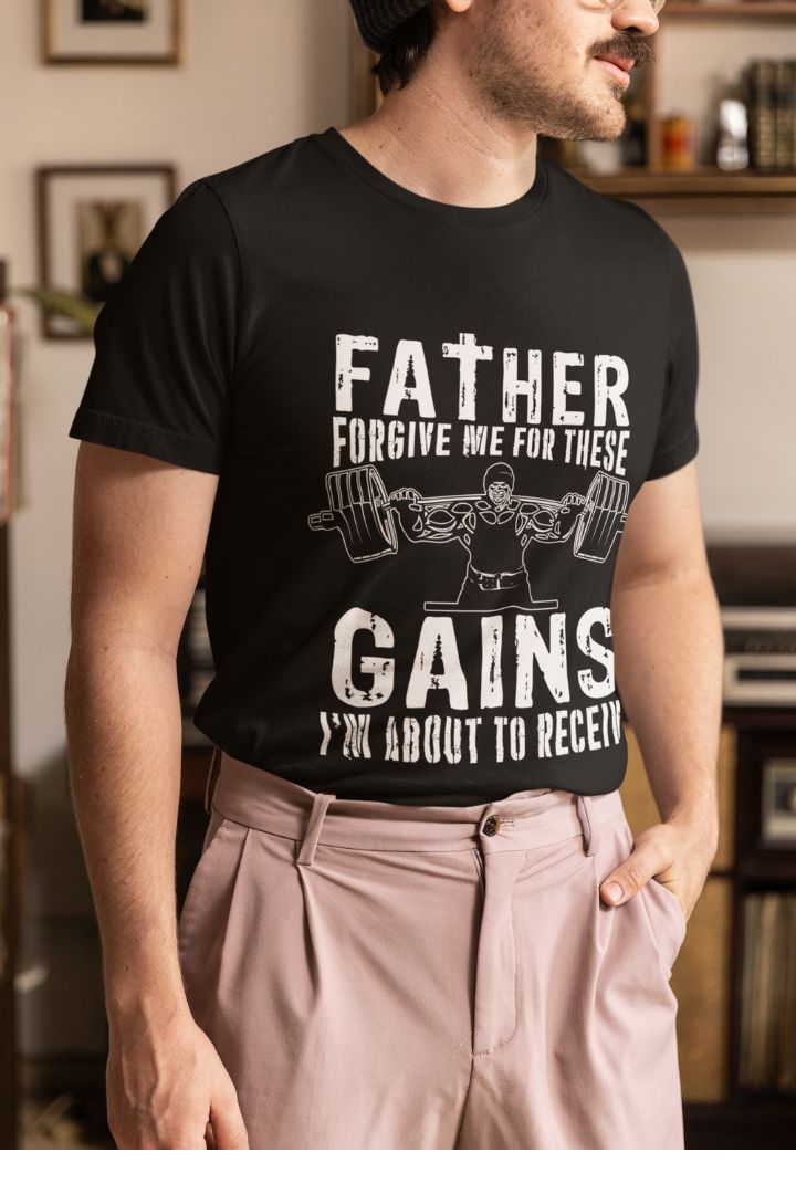 FATHER FORGIVE ME FOR THESE GAINS